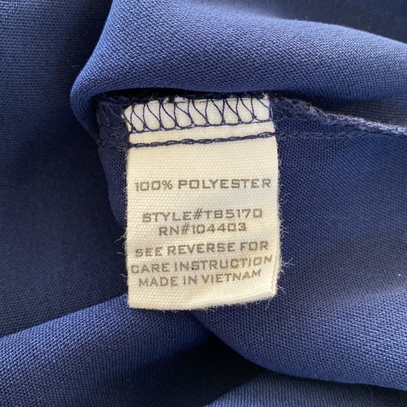 Mine Tulip SS Sleeve Blouse ๐ Navy - Picture 11 of 11